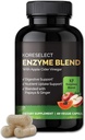 17 Enzim Blend pentru Digestive Gut Supplement Health Supplement, Suport Immune, Blooting & Gas Relief, Nutrient Absorbtion, with Apple Cider Vinegar, Ginger, Papaya - 60 Capsule