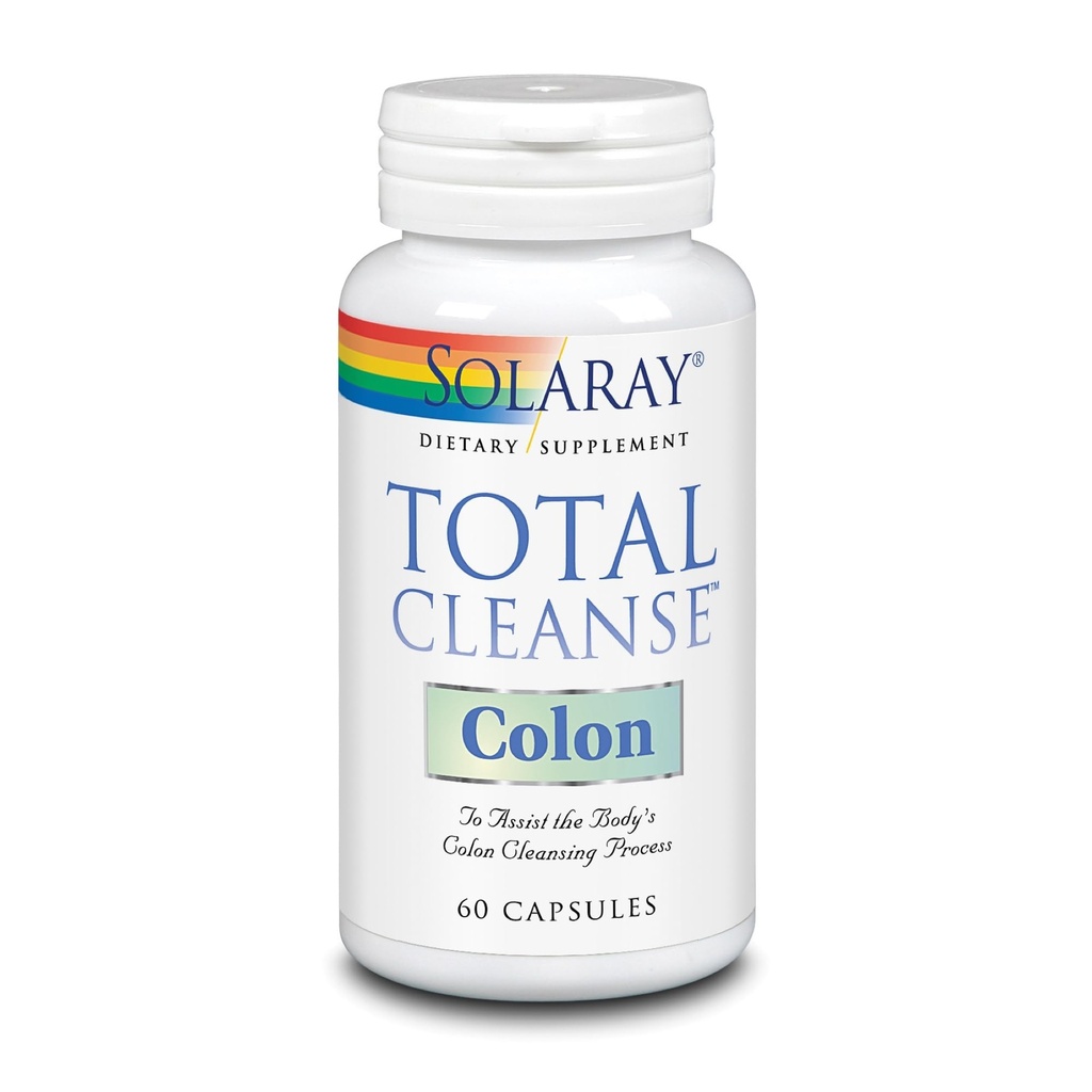 SOLARAY Total Cleanse Colon, Veg Cap (Btl-Plastic)