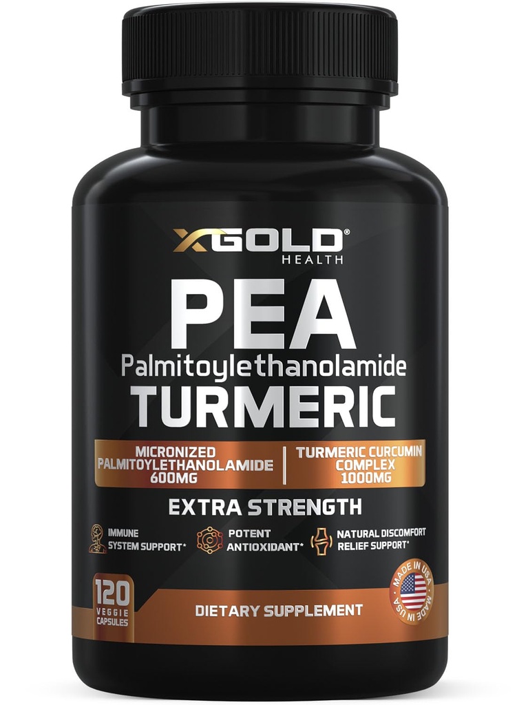 Pea Palmitoiletanolamidă + Curcumin turmeric Complexul de curcumină 