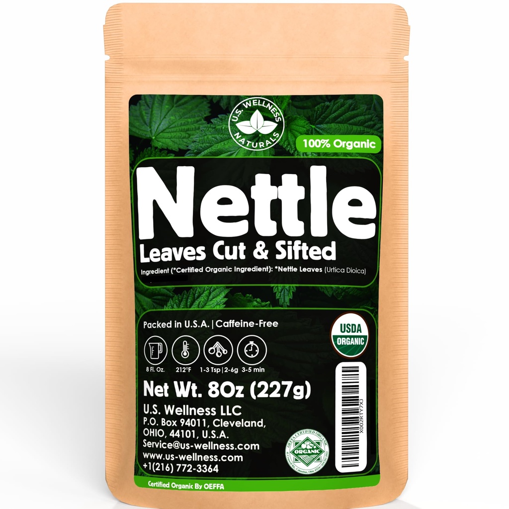 Ceai de Nettle - 8Oz (REAL WILD HARVEST) 