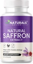 Suplimente naturale de șofran - capsule pure de extract Premium - Suport pentru spirit - Suport pentru ochi - Energie - Made in USA - 88.50 mg - 60 pastile - Optimizat - Pastillas de Azafran