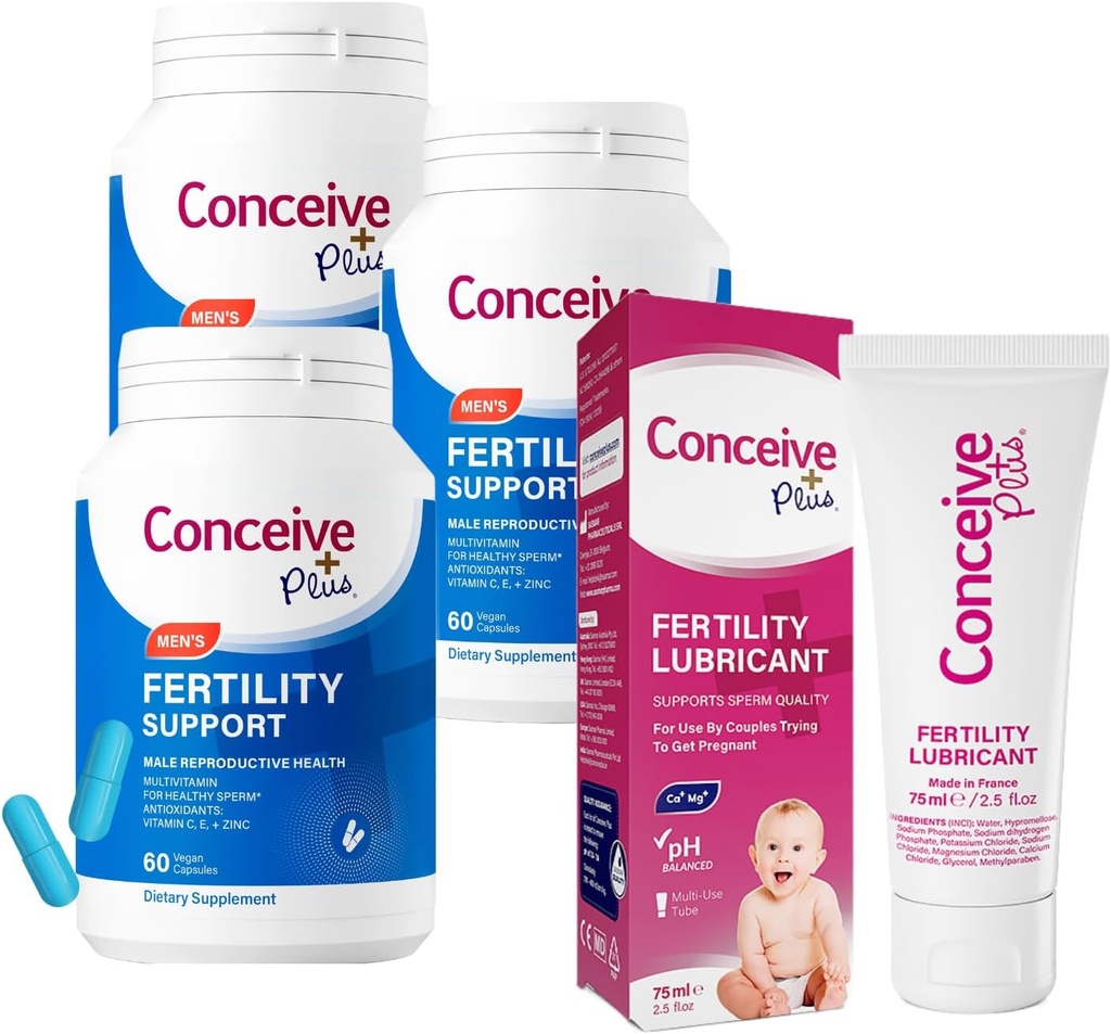 CONCEIVE PLUS Fertility Mens Bundle 