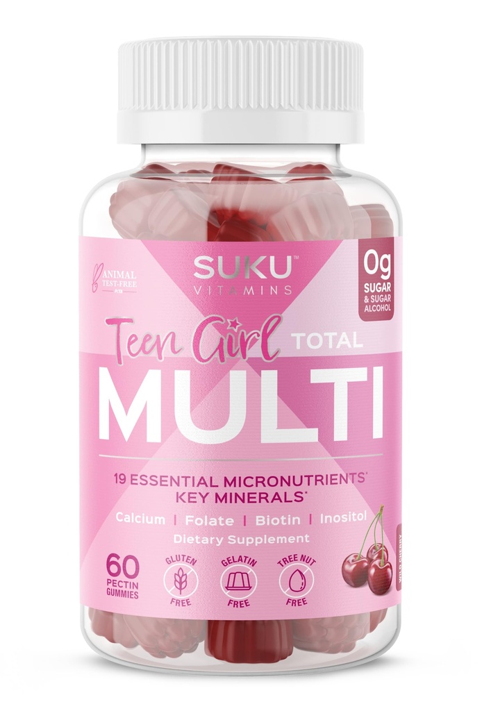SUKU Teen Girl Multivitamine Gummies 