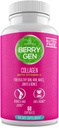 Colagen Peptides Supliment cu vitamina C, Biotin, și acid hialuronic - 60 Capsule - Formula naturală - Sprijină articulații, păr, piele și unghii - Made in the USA