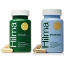 Hilma Natural Tensiune Durere de cap Relief + Supliment de suport pentru somn, 50 Capsule Vegane în fiecare flacon