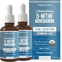 L Metil Folate 15mg Plus metil B12 Cofactor 