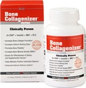 Biosil Bone Colagenizer Ultra - 60 Capsule Veggie - cu complex ch-OSA patentat + Choline, Inositol, MK7 & Vitamina B12 - GMO gratuit - 30 de zile de aprovizionare