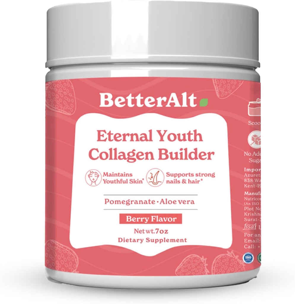 Mai bine Alt Eterna Tineret Colagen Constructor (Berry Flavor) 200g