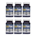 American BioSciences ImmPower AHCC Supliment 6-Pack, îmbunătăţit de sprijin imunitar, Natural Killer Cell Activity and Citokine Production, 30 Vegetarian Capsules, 500 miligrame per capsulă