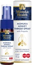 Manuka Health, Manuka Honey Throat Spray cu Propolis.67 fl oz, Protects & Freshens, MGO 400+, BIO30 Noua Zeelandă Propolis