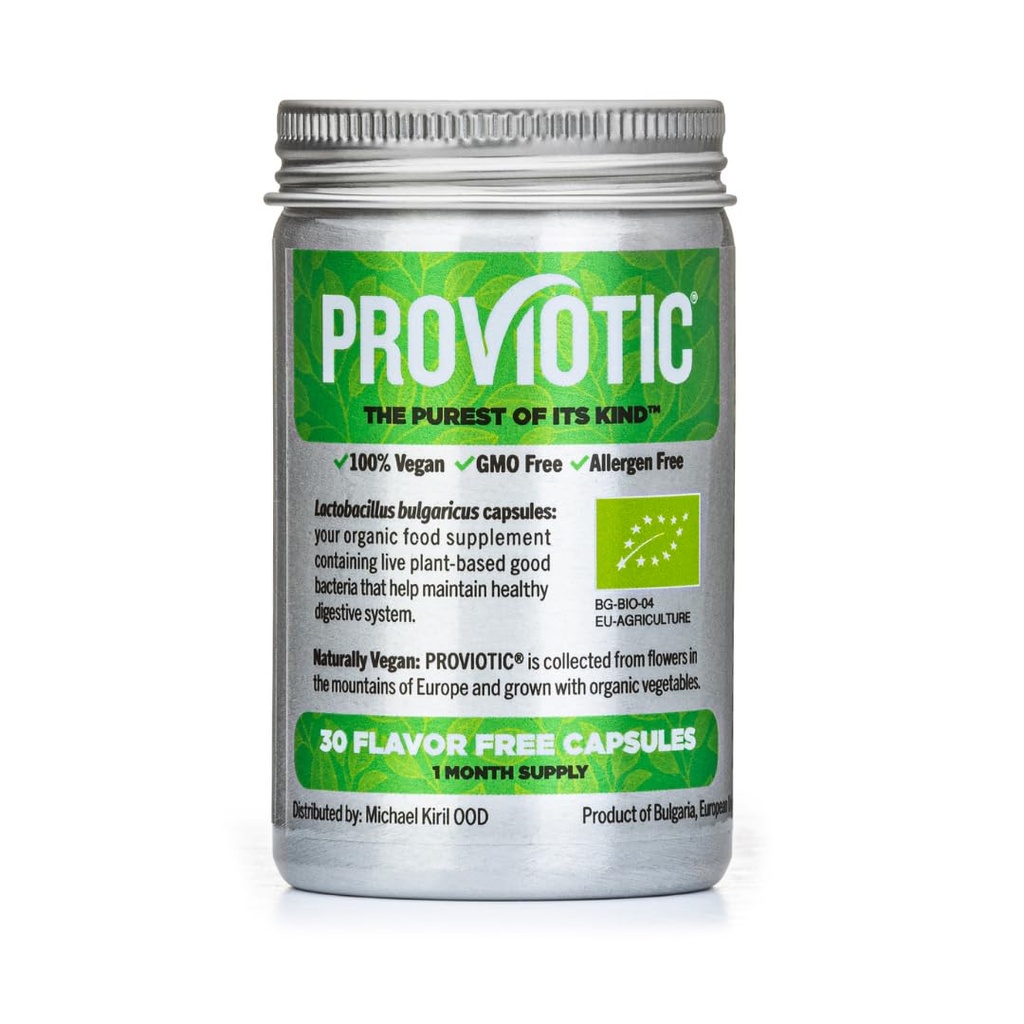 Vegan Probiotic Supliment - Patentat Formula pentru Digestive Health & Immune Support - Anti-Blooting Capsule pentru bărbați și femei - Îmbunătățirea Sanatatii Gut - Probiotice Capsule