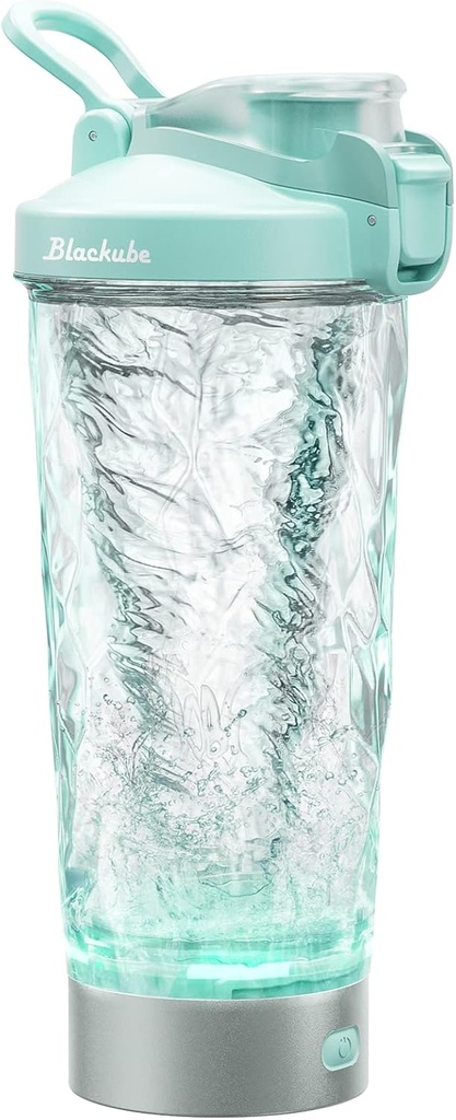 BLACKUBE Electric proteine Shaker Sticle - 18 oz Reîncărcabil Vortex Mixer Cup 