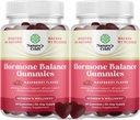 Echilibrul hormonal pentru femei Gumiile de toate vârstele - PMS Supplement de suport pentru femei pentru a reglementa ciclu menstrual şi echilibru hormonal Menopauză şi Swings cu vitamina B6 şi Dong Quai - 60 Chews - 2 ambalaj