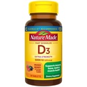 Natural Made Vitamina D3 5000 UI (125 mcg) Extra Forţă, Vitamina D Supliment pentru Suport Imun, 70 Sugar Free Fast Dizolvation Tablets, 70 Day Support