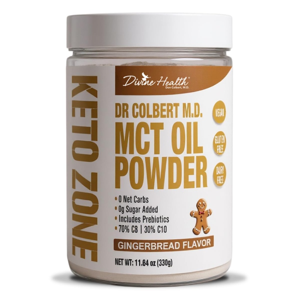 Sănătate divină Keto Zone® MCT Pudră de ulei 