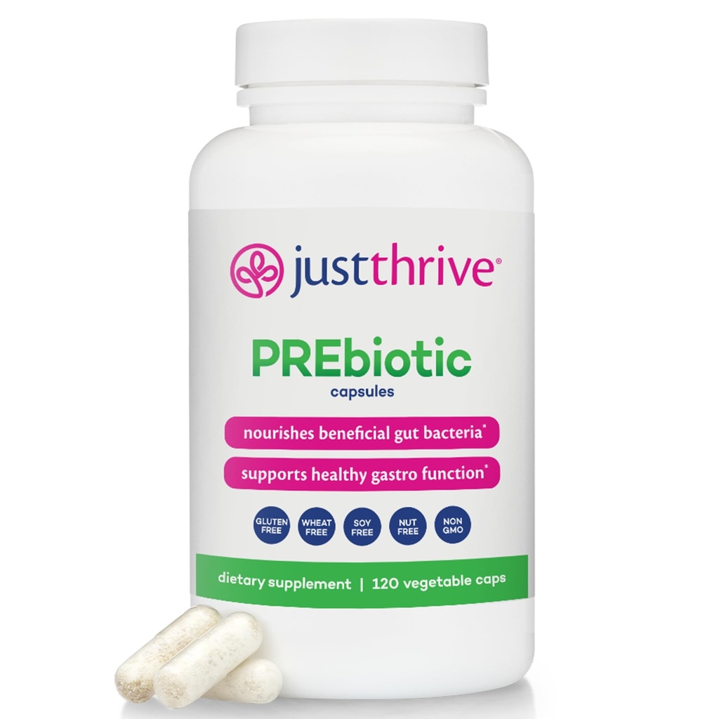 Doar Thrive Capsule Prebiotice - Amestec prebiotic pentru sănătate gutoasă și suport imunitar, 120 Capace