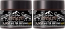 Pure Shilajit Resin, Autentic Golden Grad A,1000 mg Potency Maxime Natural Shilajit Resin cu acid fuzelian pentru energie,Immune Support,50 Grams,2 Pack