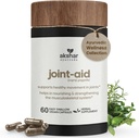 AKSHAR Ayurveda - Ajutor comun - Suport comun pentru plante indiene pentru ajutor de mobilitate ocazională de genunchi, spate, mâini - Vegan Cruzimea liber musculare și suplimente articulare (Pachet de 1 (60 Conte - A))