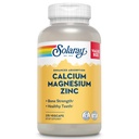 SOLARAY Magneziu de calciu Zinc Supliment - cu calciu 1000mg, magneziu 500mg - Bone Health, funcţie musculară, Heart Health and Immune Support - Vegan, 60 Day Guarantee, 68 Serviri, 275 VegCaps