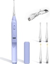 Ureche instrument de îndepărtare a urechii cu lumină pentru copii Ceara de îndepărtarea urechii instrument de curăţare a urechii cu spaţiu de stocare construit UANRNA UARNA UARNA îmbunătăţit îndepărtarea urechii cu lumină pentru copii şi adulţi (Purple)