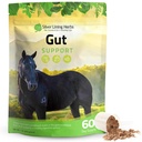 Silver Lining Herbs Suport pentru cai Suplimente - Gut Health & Digestive Supliment pentru Cai - Potent Digestion Support Herbal Blend de lemn dulce, Slippery Elm & More - 1 lb 60-Day Supply
