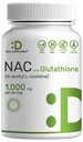 Suplement DEAL NAC Supliment (N-Acetyl Cysteine) 1000 mg Per Servire cu Glutatione reduse, 240 Capsule 