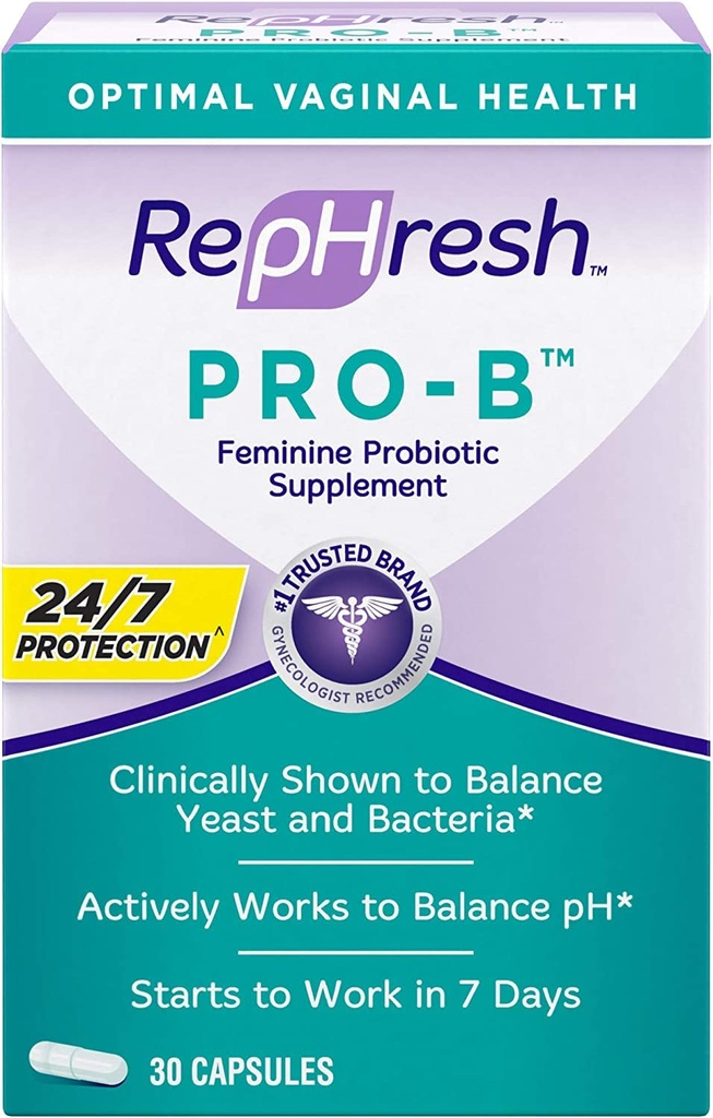 RepHresh Pro-B Supliment feminin probiotic (Pachet de 5)