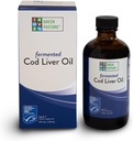 Pasture verde - Fermentat Cod Ulei de ficat lichid -6 fl. oz. - Nearomat