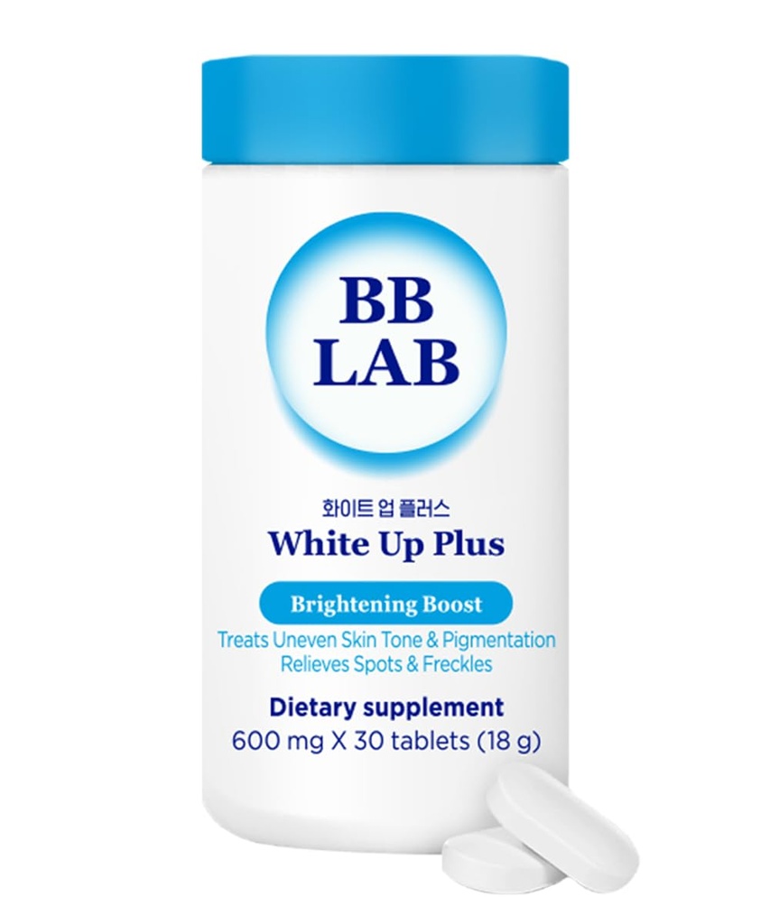 BB LAB alb Up Plus Advanced Supplement for Skin Support, Korean Glutatione, L-Cystine, Vitamina C, Dark Spots & Acnee Skin