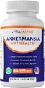 Vitamatic Akkermansia Muciniphila Gut Health - 60 capsule DR (întârziate) - Made with Prebiotic Inulin Fiber