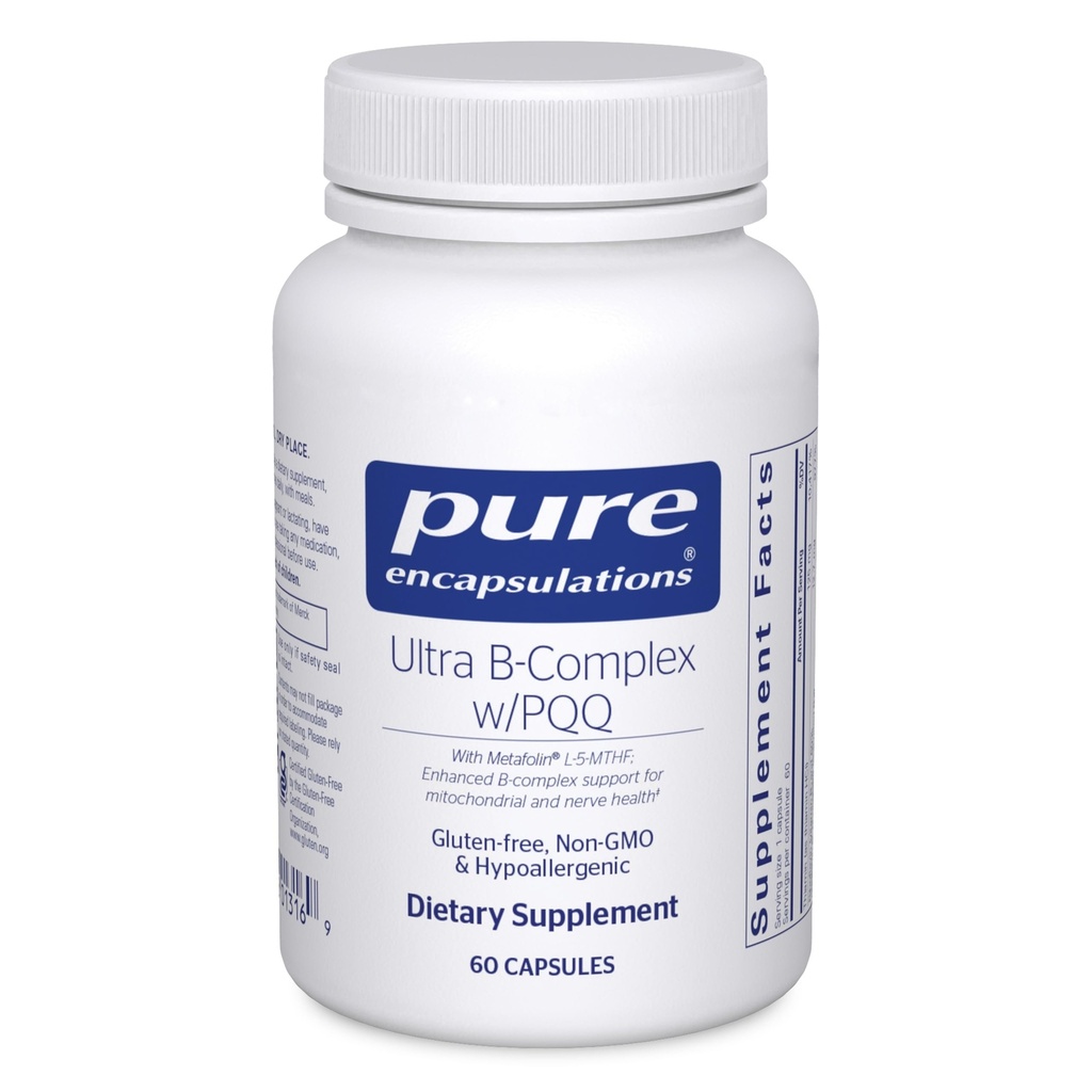 Pure Encapsulations Ultra B-complex cu PQQ 
