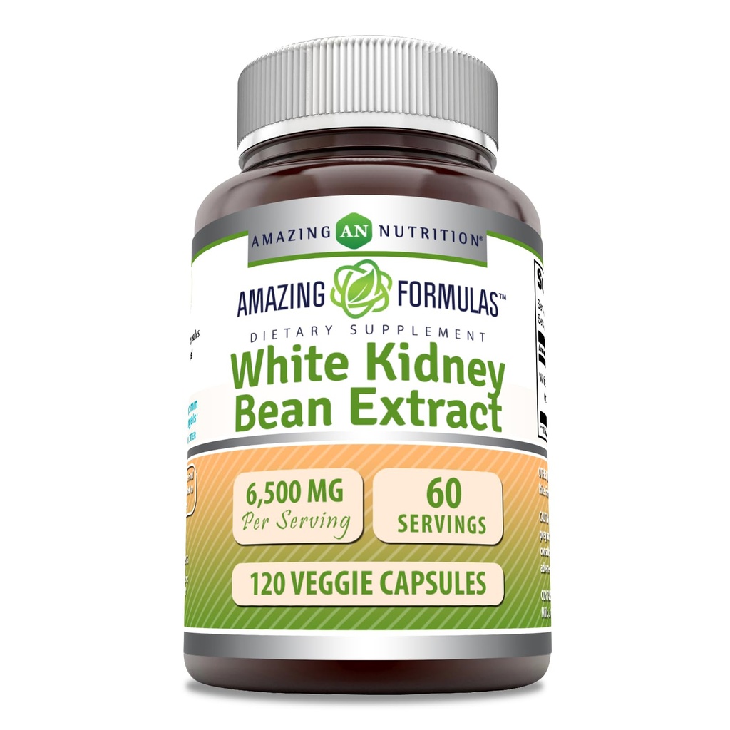 Amazing Formulas White Bean Extract 6500 Mg 