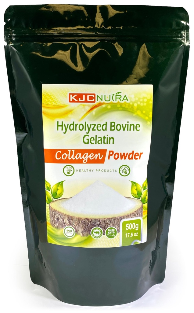 Colagen Powder Hidrolized 500g (17,6 oz) Iarba FED, Pasture Crescut.