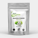 Graviola (Soursop) Pulbere de fructe organice, praf de fructe Graviola pure naturale, Annona Muricata Guanabana (3.52 oz)