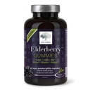 NORDIC Elderberry Vegan Gummies, Sugar gratuit suport imunitar masticabil cu vitamina C pentru adulți și copii 4+, Fără culori artificiale sau arome, 60 Conte (Pachet de 1)