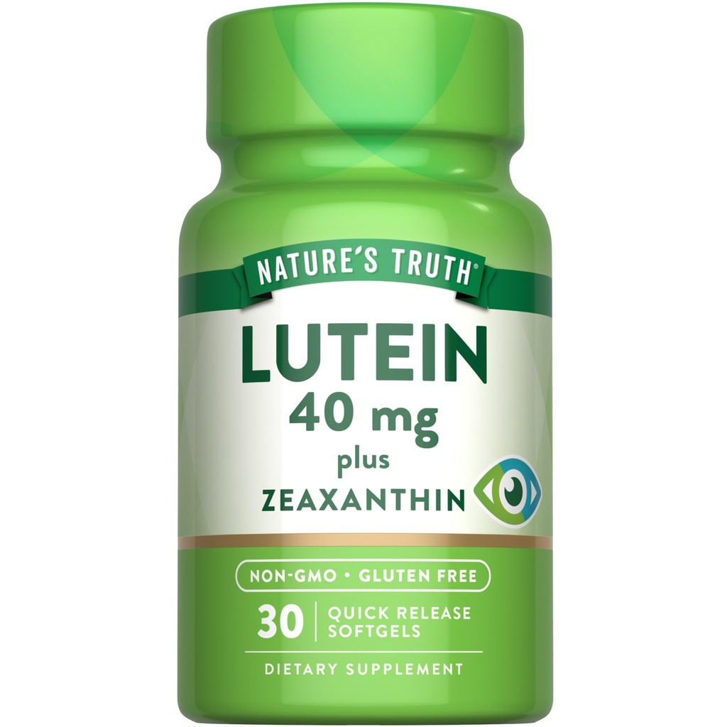 Adevărul naturii Lutein și Suplimentul Zeaxanthin 40mg 