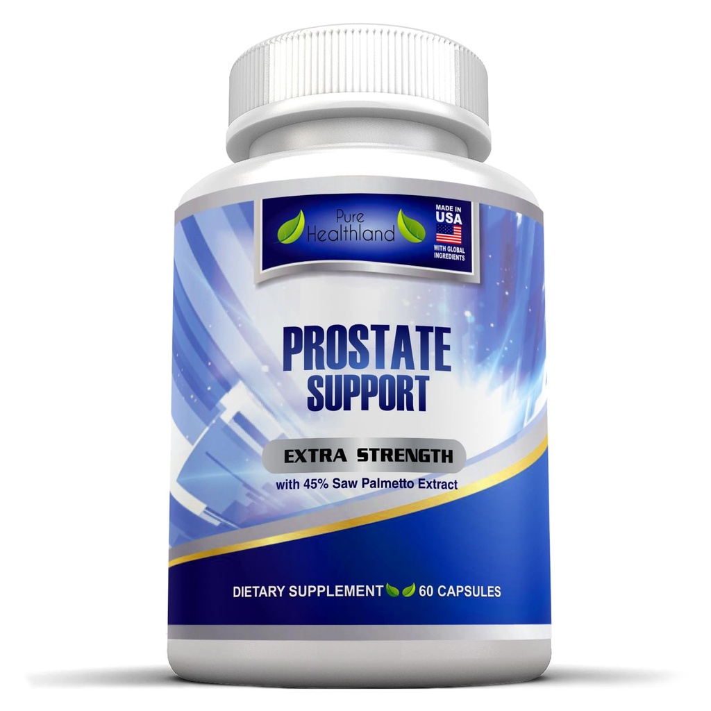 Suplimentul de sănătate prostată pentru bărbaţi 33 Ingrediente naturale cu 45% Saw Palmetto extract