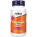 ACUM Alimente Suplimente, Acid pantotenic (Vitamina B-5) 500 mg, vitamina B-complex, 100 capsule