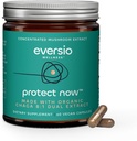 Protejaţi acum Organic Chaga supliment ciuperci - 8:1 Dual Extract în 60 Vegan capsule (450mg) 60 Servings 