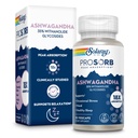 SOLARAY Ashwagandha Capsule 18X Absorbţie - Ashwagandha Root and Leaf Extract 240 mg - Ocazional Stres Relief şi Mood Supplement - Vegan, 60-Day Guarantee - 30 Servings, 30 VegCaps