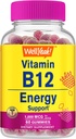 Ei bine, vitamina B12 1000mcg Gummies - pentru energie, stare de spirit, suport sistem de metabolism și imunitar - Vegan prietenos și gluten-free, OMG gratuit și doctor recomandat - 60 Gummies