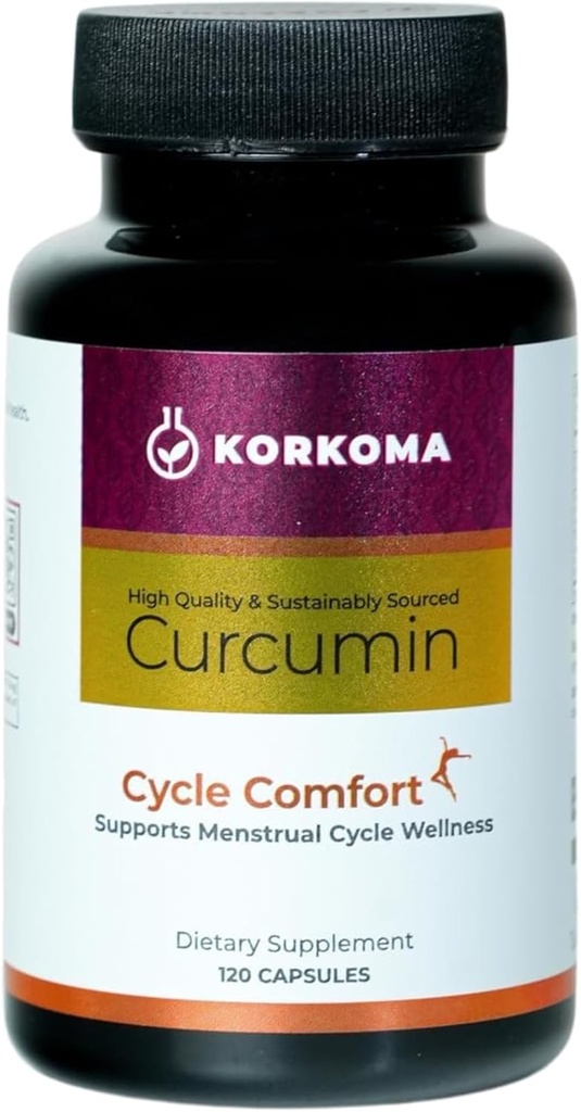 Confort ciclu - supliment extract turmeric, suporta sanatate menstruala si confort, 120 capsule