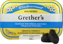 GREET'S Sugarfree Blackcurrant Pastilles - Natural Dry Mouth Relief - Soothing Throat & Healthy Voice - Cadou pentru Singers - 3.75 oz. 1 Pack