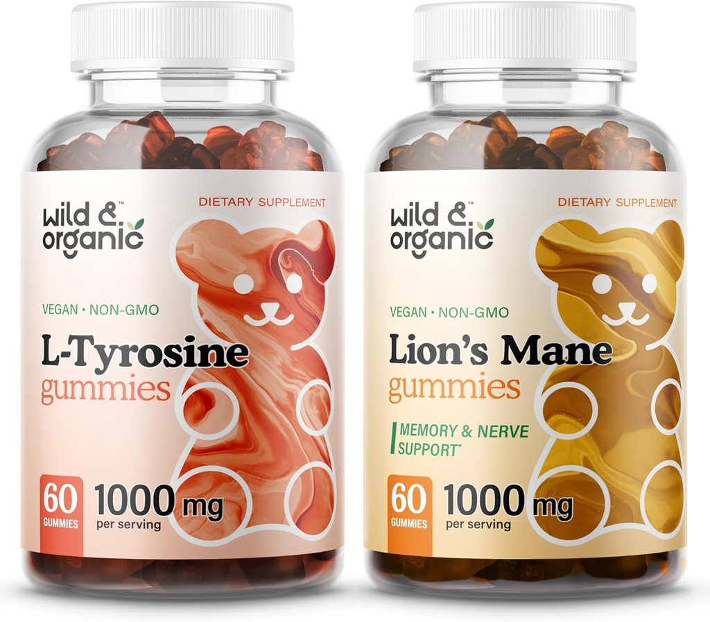 Gumă de mestecat L-Tyrosine & Lion