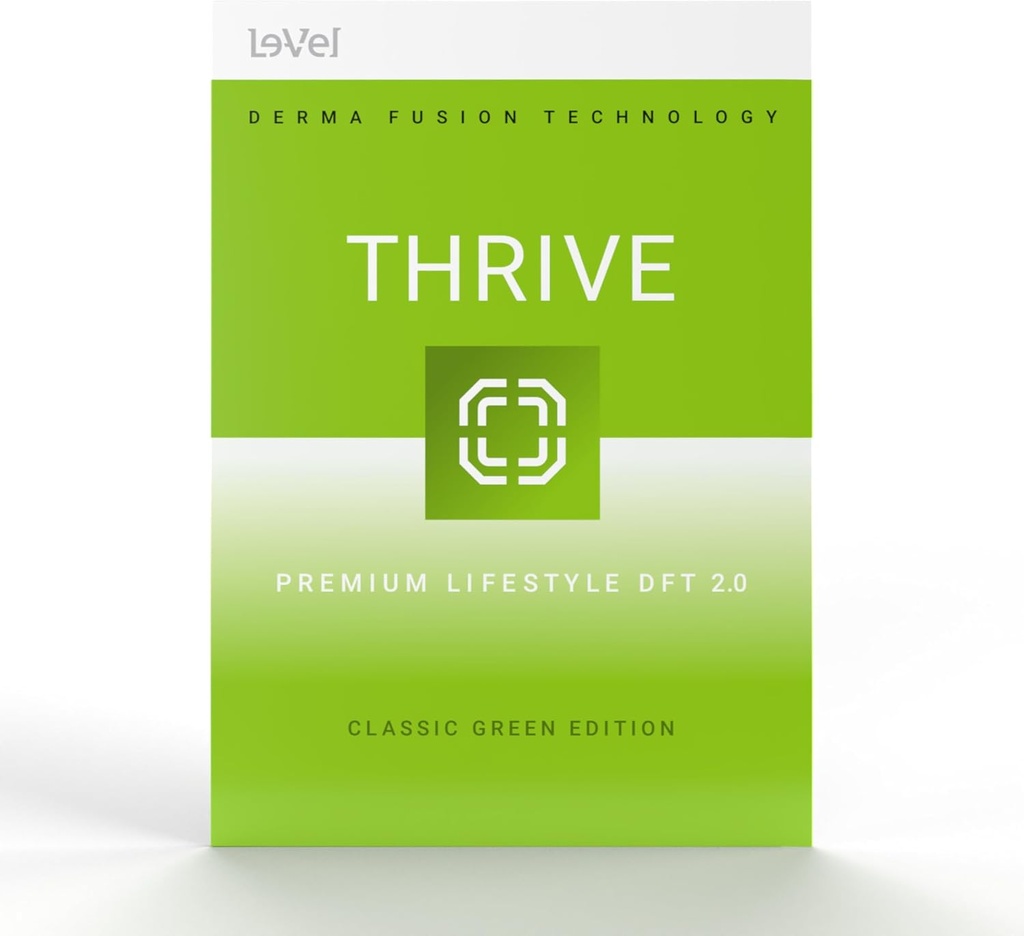 Le-Vel TRHIVE Wellness Support, Supliment nutritional cu B12, ForsLean, și White Willow Bark (Classic Green)