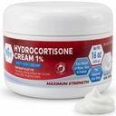 MED Pride 1% Hydrocortizon Cream Bulk 16 Oz Rezistenţă maximă Mâncărime Relief pentru Eczemă, Dermatită, Erupţii cutanate, Mosquito Bites