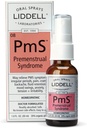 Liddell PMS - Spray oral homeopatic natural - poate ajuta cu probleme asociate cu perioada Disconfort muscular, Swings Mood, și înapoi Discomfort - 1.0 fl. Oz