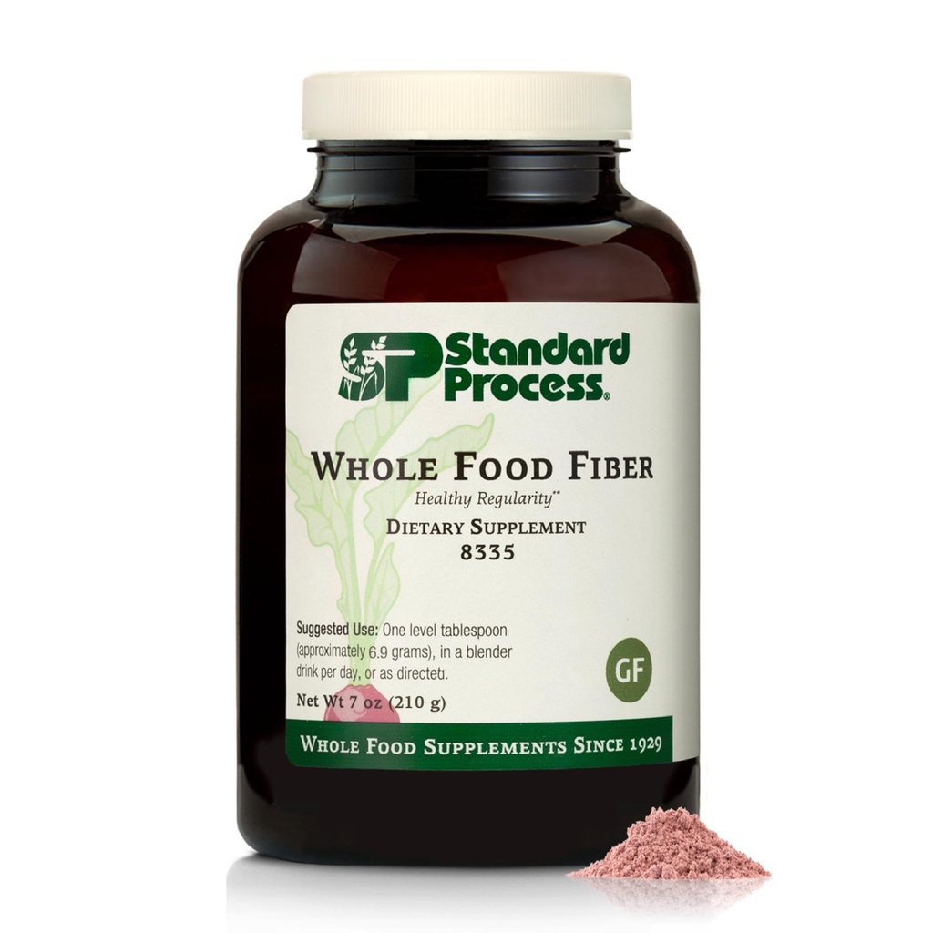 Proces standard - Fibră alimentară întreagă - Supliment de fibre zilnice pentru suport Digestive Health & Gut - Pulbere de fibre înalte cu fibre solubile și fibre solubile - Ne-Dairy, Non-Soy & Gluten-Free - 7 oz (210 g)