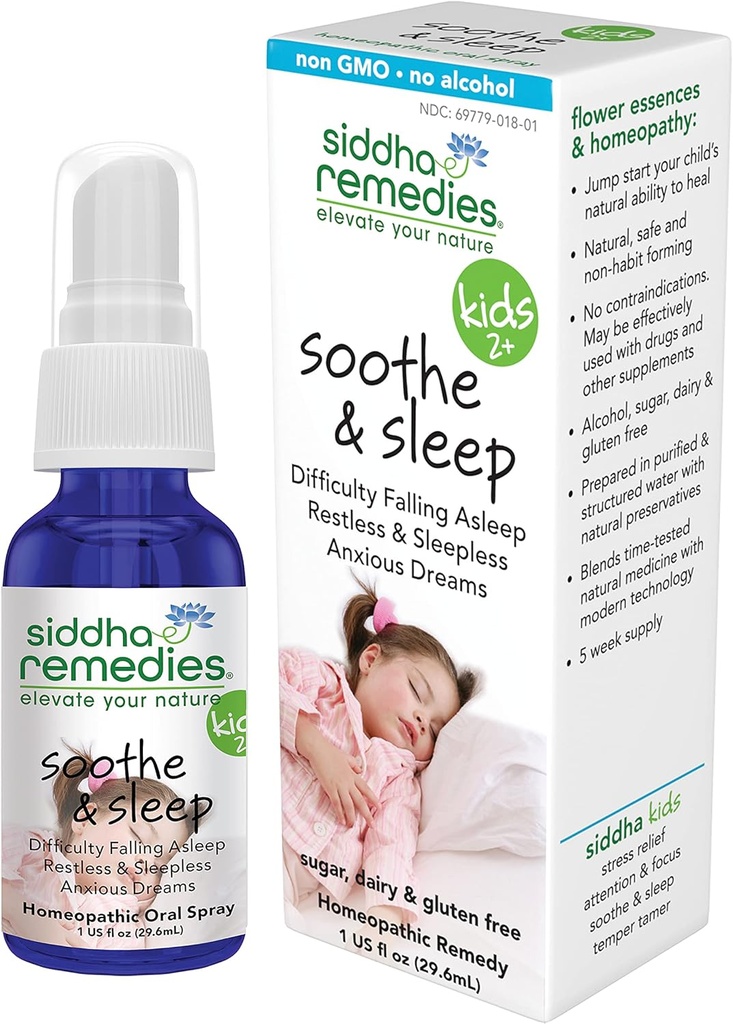 Siddha Remedii Sooth & Sleep pentru copii 