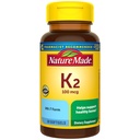 Natural Made Vitamina K2 100 mcg, Suplimente osoase sănătoase, Supliment vitamina K2, 30 Softgels, 30 de zile de aprovizionare